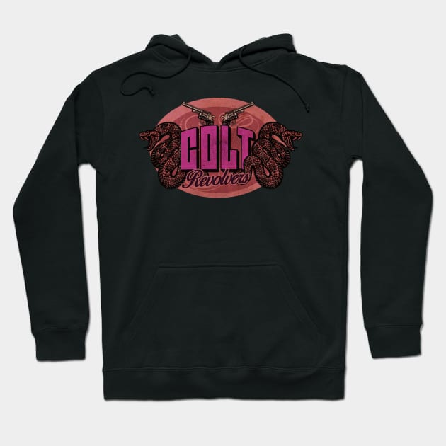 Pink Colt Hoodie by CTShirts